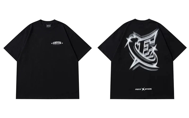 Retro Graphic Tee - Black colour option