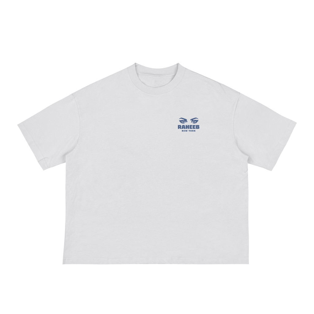 RAHEEB Y2K Globe Tee White